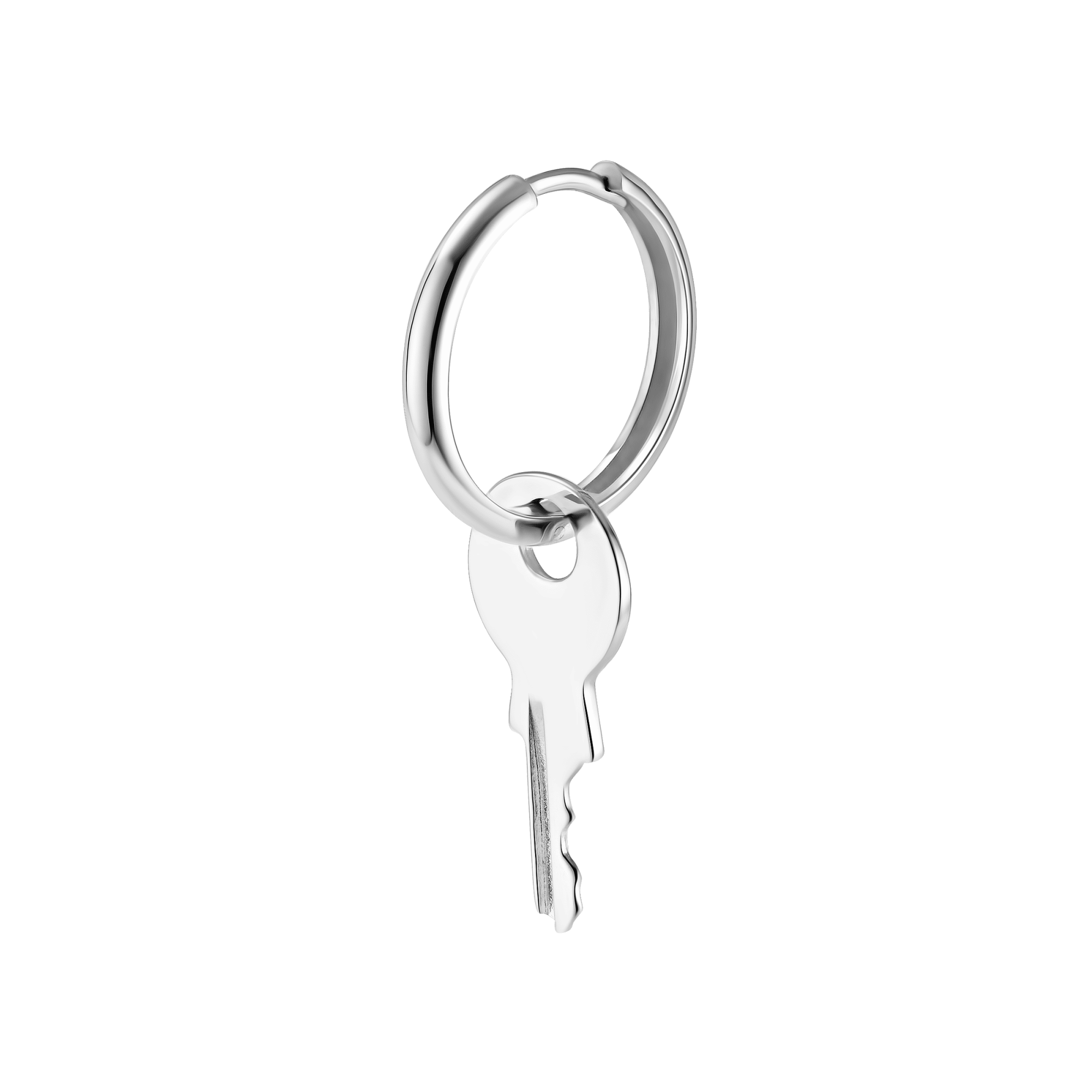 URBAN ISLAND серьга Hoop S + key | Unchained