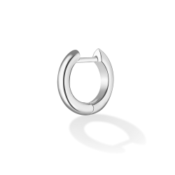 INFANTA Моносерьга Треугольник - Круг серебро