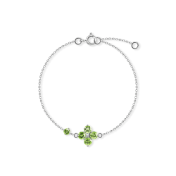 INFANTA Браслет Principessa Asimmetrico с хризолитами