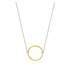 MS. MARBLE подвеска-чокер Karma позолота