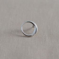 INFANTA Моносерьга Aureola серебро