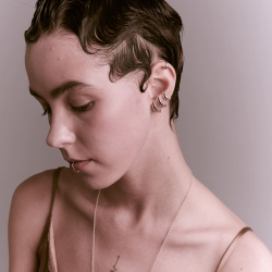 INFANTA Серьга Palla 20 c шариком серебро