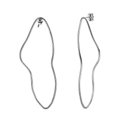 MS. MARBLE серьги Empathy closed серебро