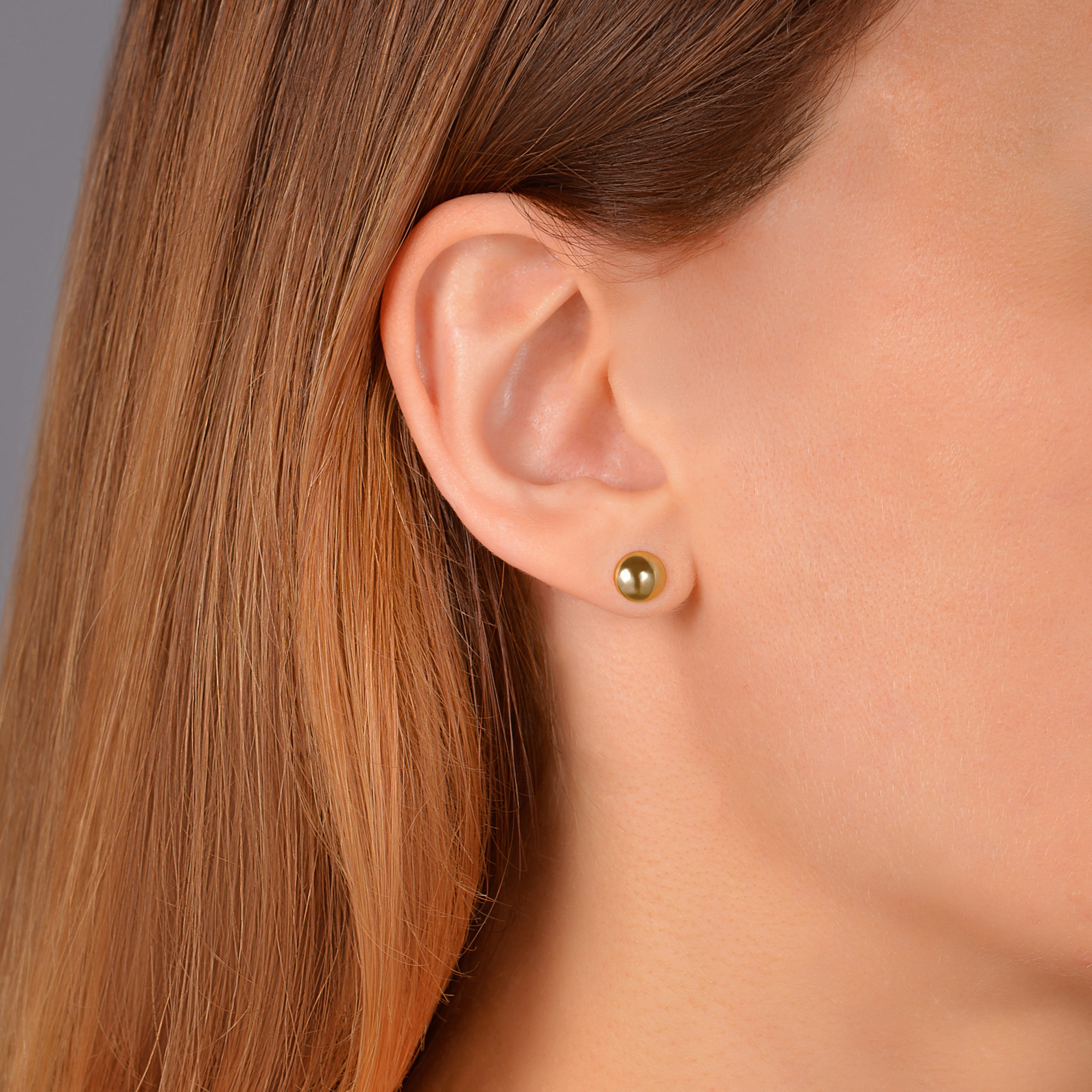 INFANTA Серьги гвоздики Lente позолота