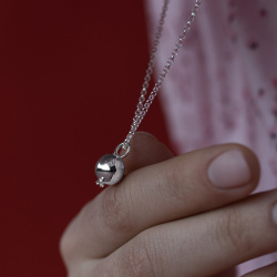 MS. MARBLE подвеска Pomegranate на цепочке серебро