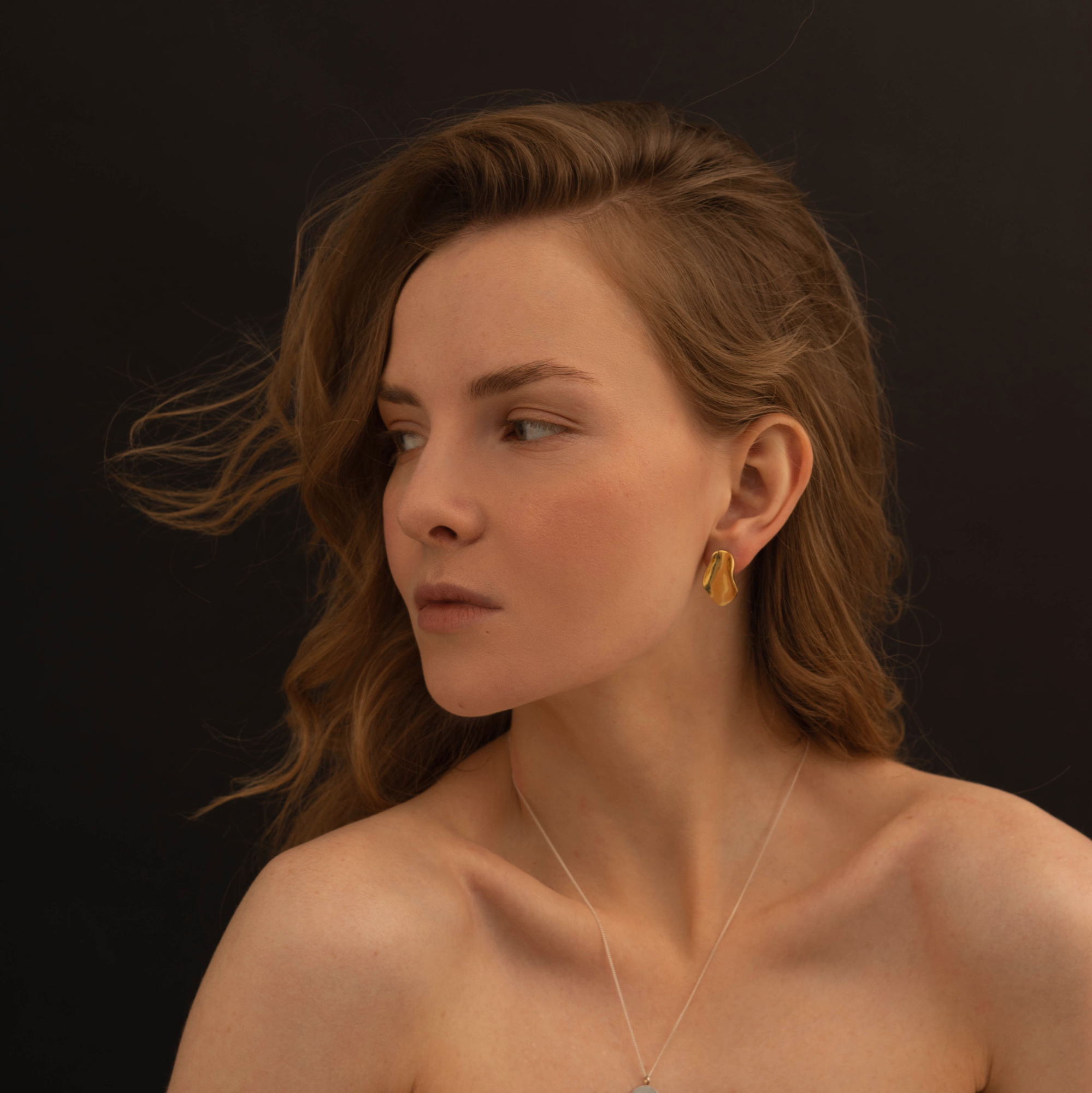 MS. MARBLE серьги Sexuality позолота