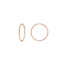 IR Серьги-кольца Конго 20 (позолота)