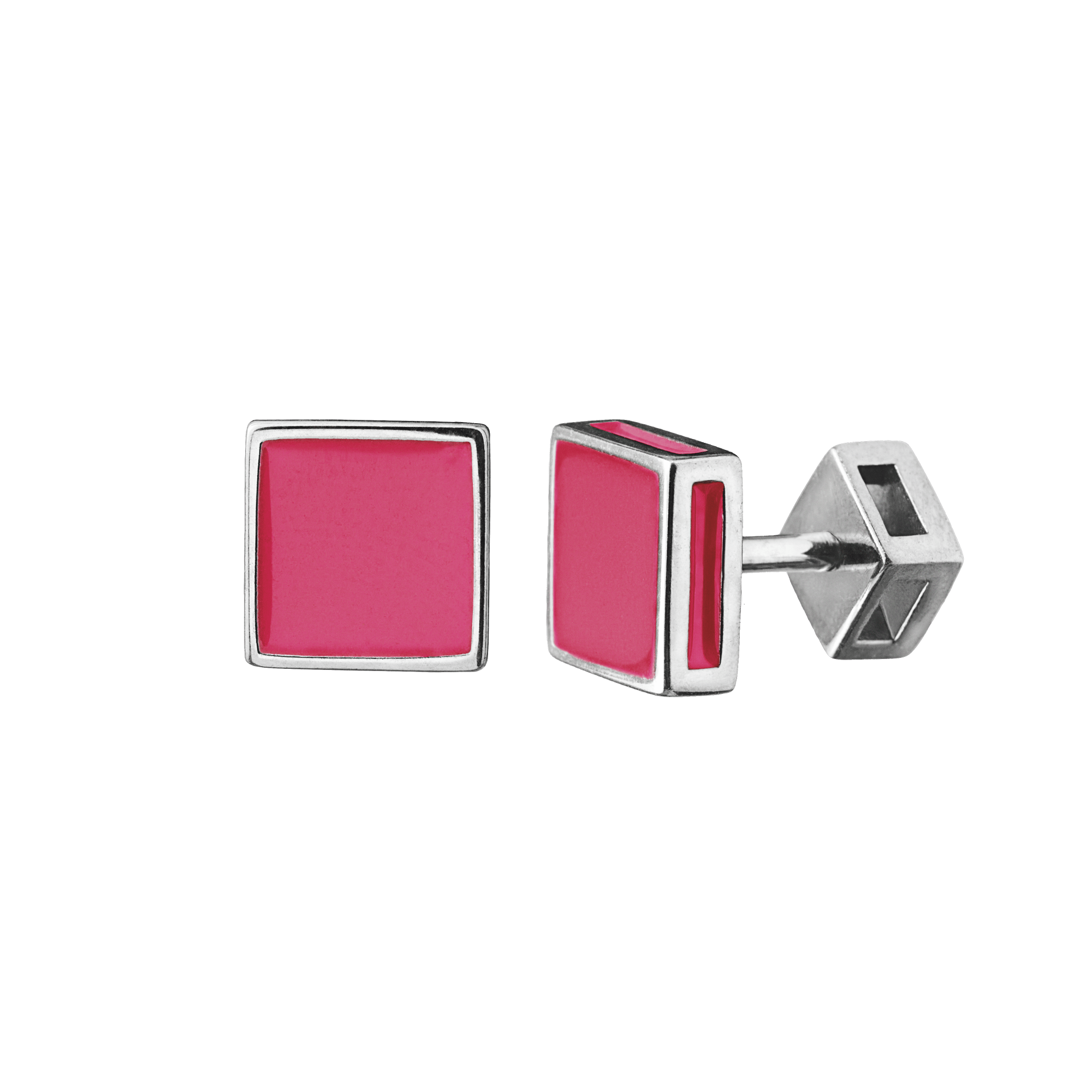 SHAMELESS Пара серег пусет Swimming Pool розовые