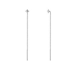 INFANTA Серьги-протяжки Stella Piccolo75 серебро