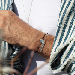 URBAN ISLAND браслет на шелковом шнуре This Too Shall Pass