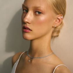 URBAN ISLAND кафф Flower Forget Me Not