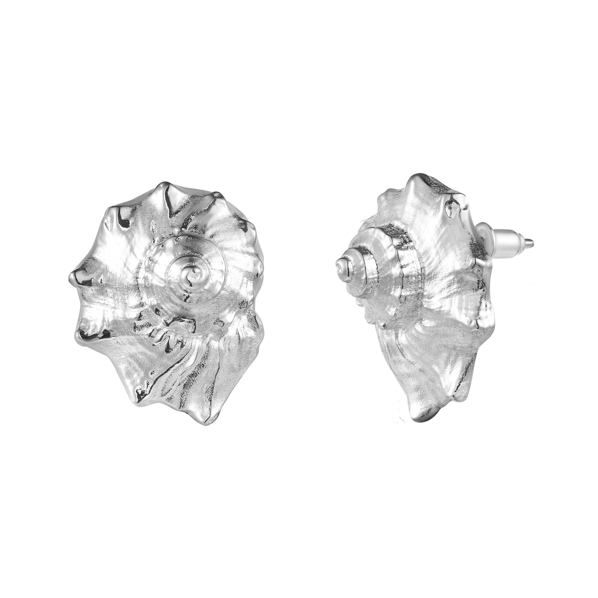 MS. MARBLE Серьги Conch Shell (Священные раковины)