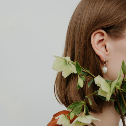 MS. MARBLE серьги Geniality серебро