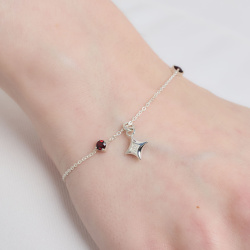 INFANTA Браслет Stella с гранатами