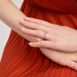 INFANTA Кольцо Principessa Corona с аметистом