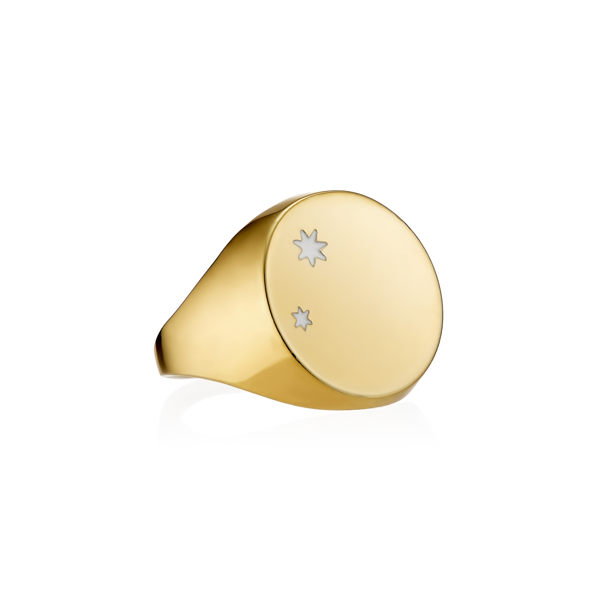 URBAN ISLAND кольцо-печатка Juno Gold (Mythology)