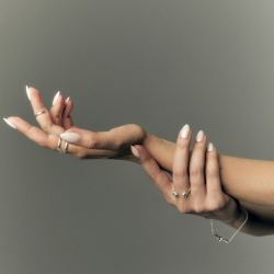 INFANTA Кольцо разомкнутое Nodo узелок