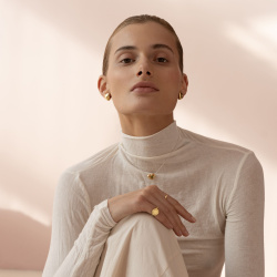 MS. MARBLE Подвеска-чокер Prem позолота