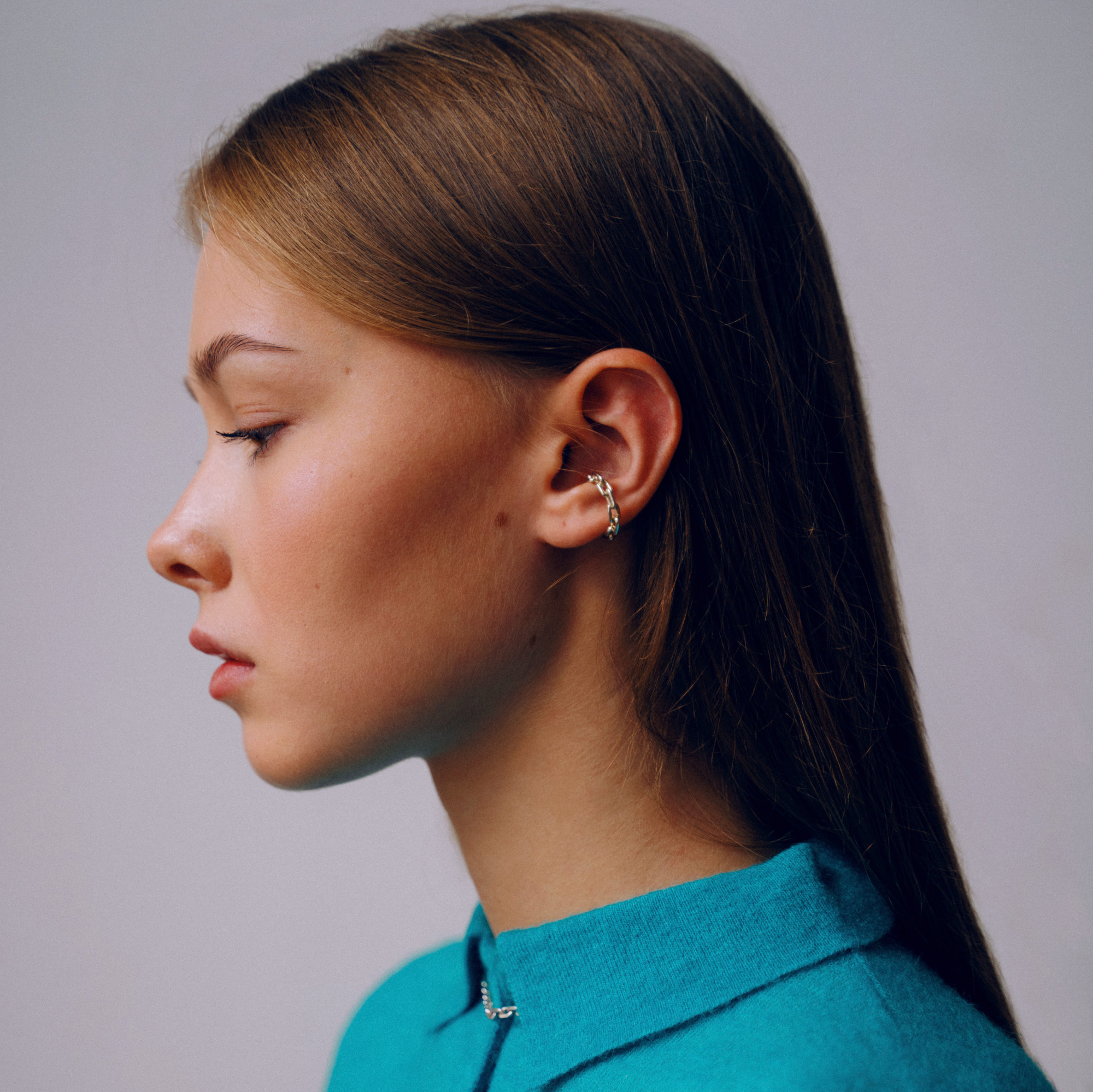 URBAN ISLAND кафф на среднюю часть уха Big Chain | Unchained