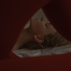 MS. MARBLE серьга-клаймбер Movement серебро левый