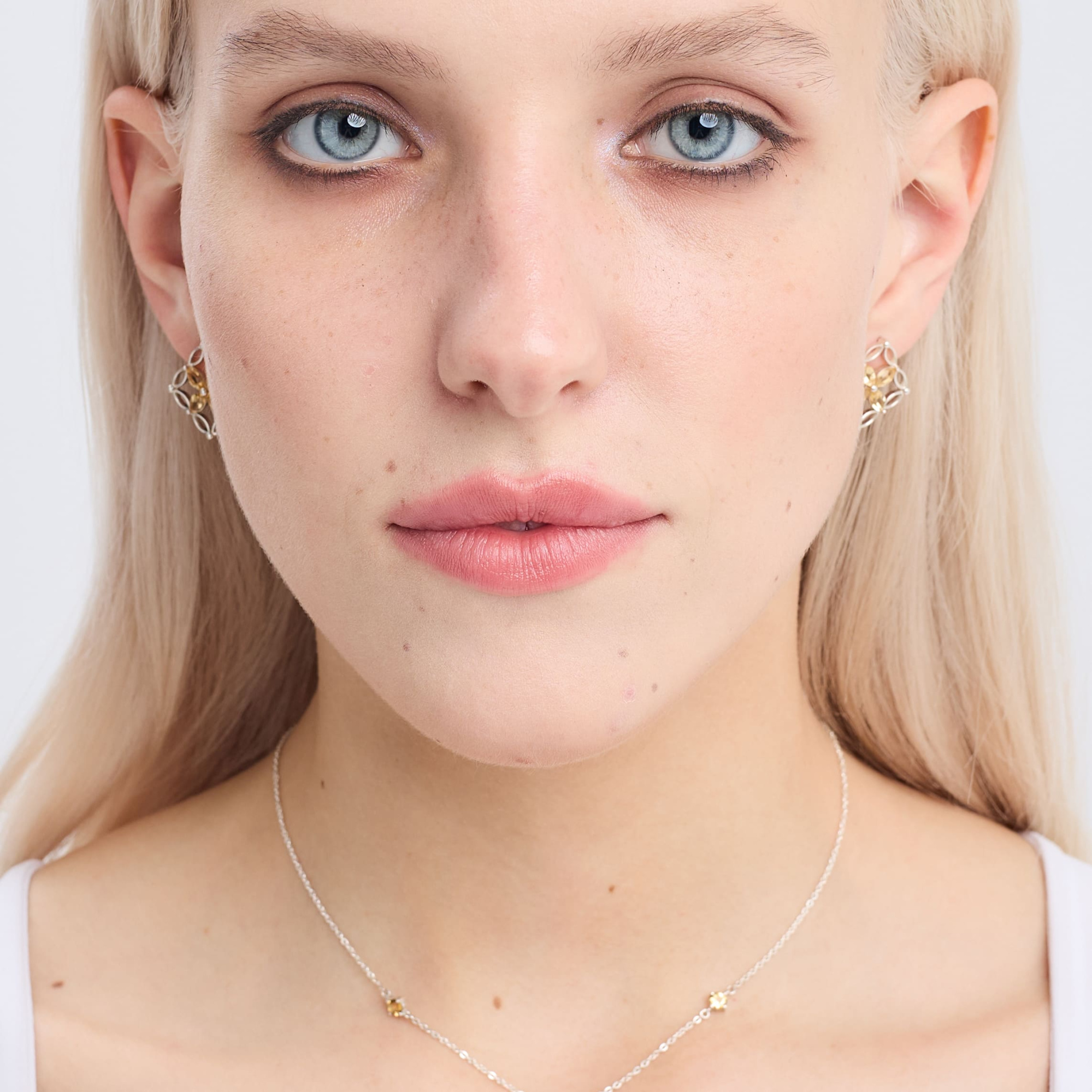 INFANTA Серьги Principessa Marchese с цитринами в серебре