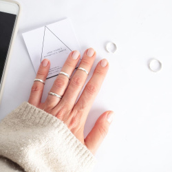 URBAN ISLAND кольцо фаланговое This Too Shall Pass