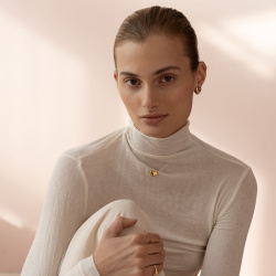 MS. MARBLE Подвеска-чокер Prem позолота