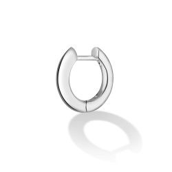 INFANTA Моносерьга Треугольник - Круг серебро