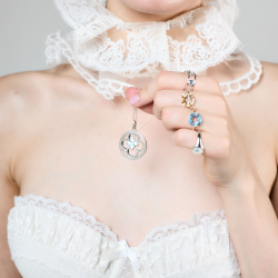 INFANTA Кулон четырехлистник Quadrifoglio