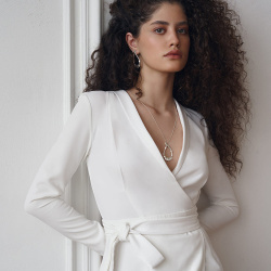 URBAN ISLAND моносерьга Reunion Oyster R правая