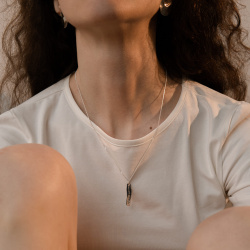 MS. MARBLE подвеска Affirmation серебро