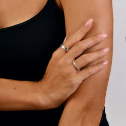 INFANTA Кольцо Codino Косичка широкое