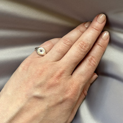 INFANTA Кольцо печатка Principessa Sigillo с аметистом