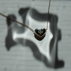 MS. MARBLE Подвеска-чокер Prem серебро