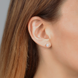 URBAN ISLAND пусет Fianit small | Smoky