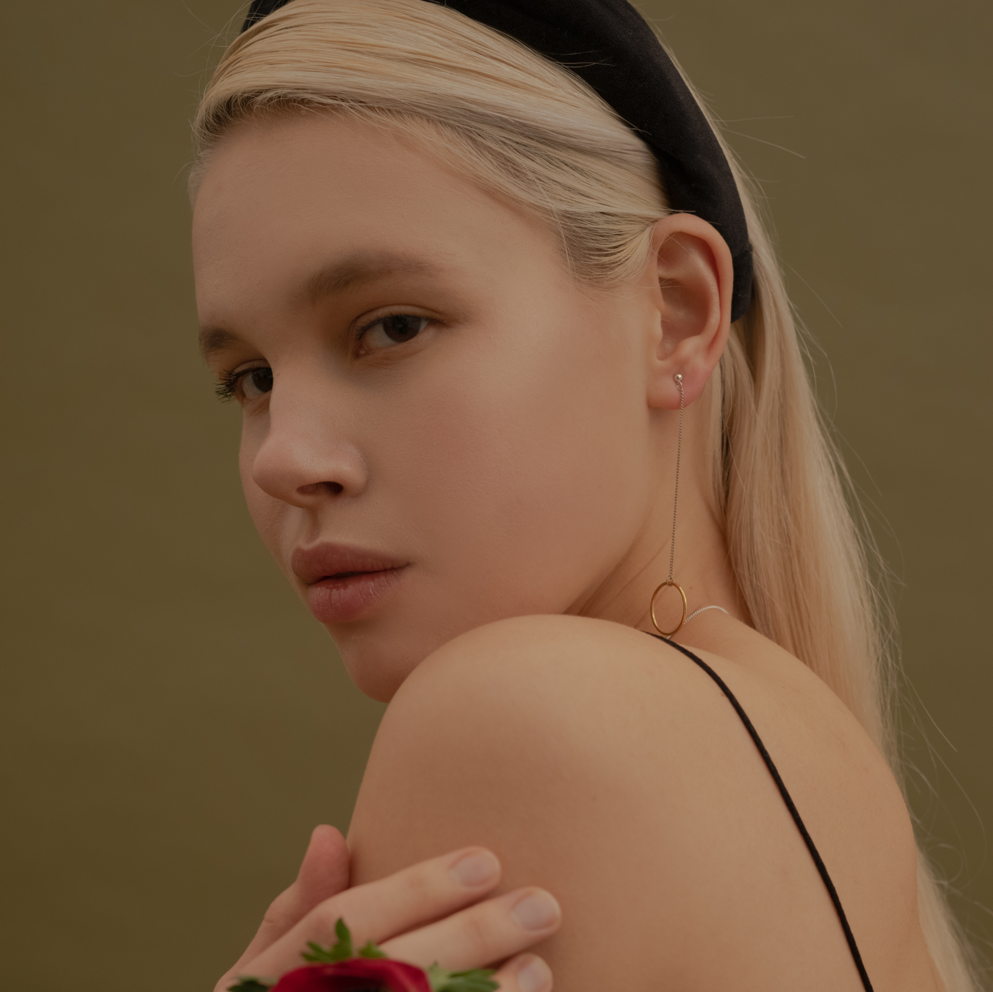 MS. MARBLE серьги Karma позолота