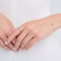 INFANTA Браслет Stella с аметистами