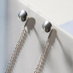 INFANTA Серьги-протяжки Lente 75 серебро