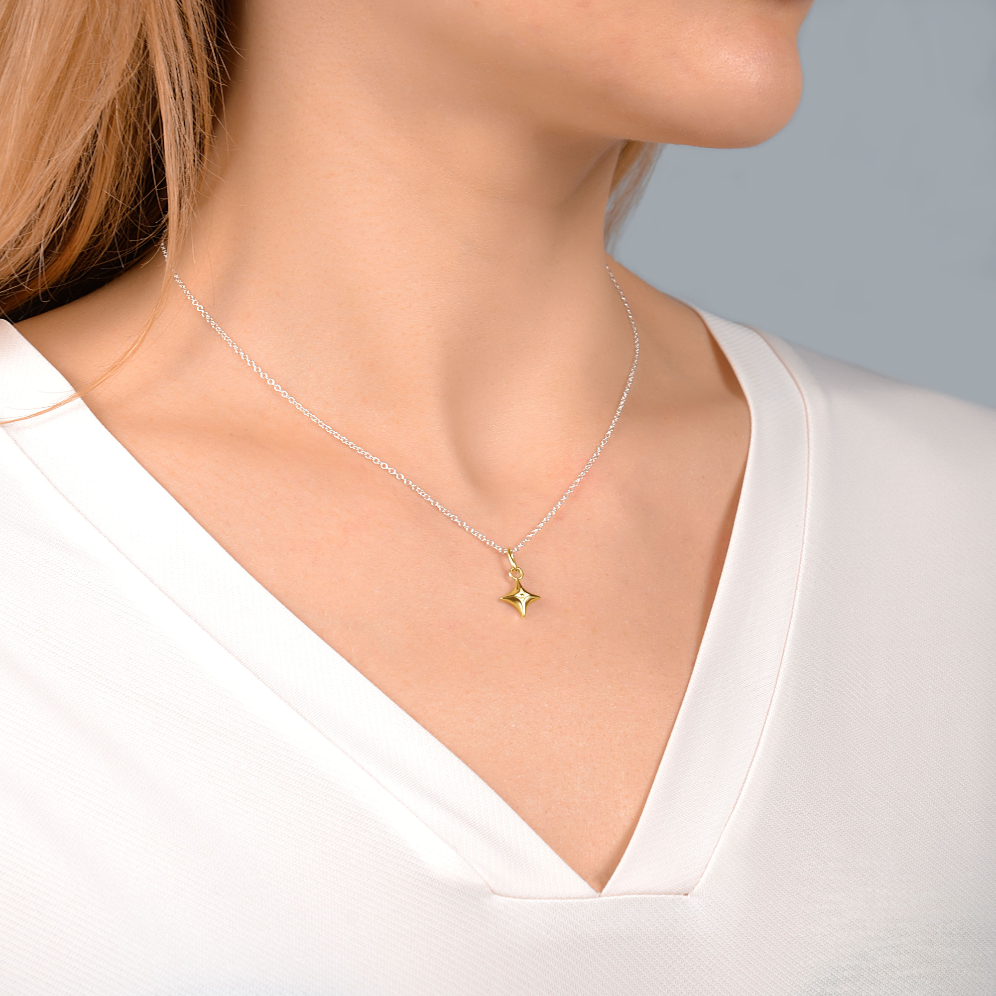 INFANTA Подвеска STELLA Звезда позолота