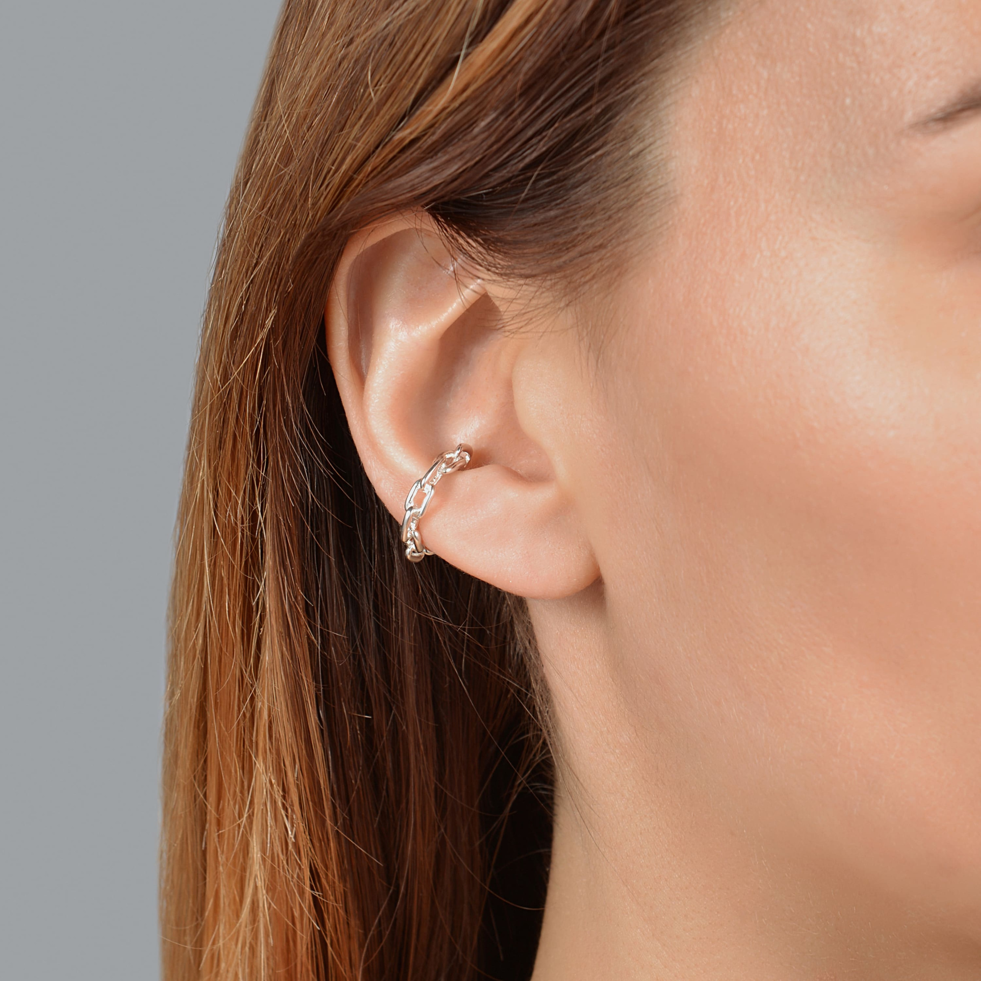 URBAN ISLAND кафф на среднюю часть уха Big Chain | Unchained