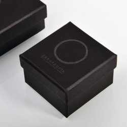 Подарочная коробка картон 62*62 черная