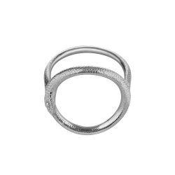 MS. MARBLE кольцо Kundalini серебро