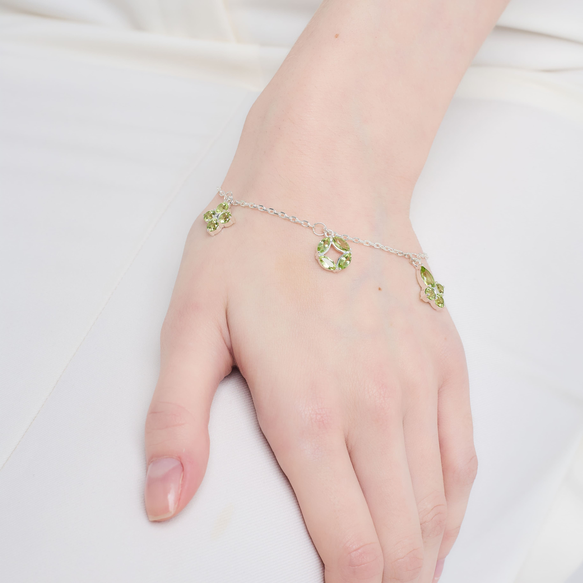 INFANTA Браслет Principessa Ciondolo с хризолитами