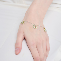 INFANTA Браслет Principessa Ciondolo с хризолитами