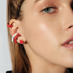 SHAMELESS Кафф Swimming Pool круглый красный