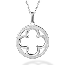 INFANTA Кулон четырехлистник Quadrifoglio