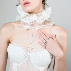 INFANTA Кулон четырехлистник Quadrifoglio