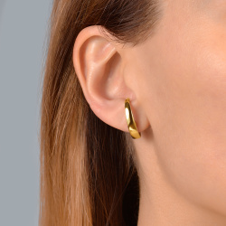 INFANTA Серьга Palla 20 c шариком позолота