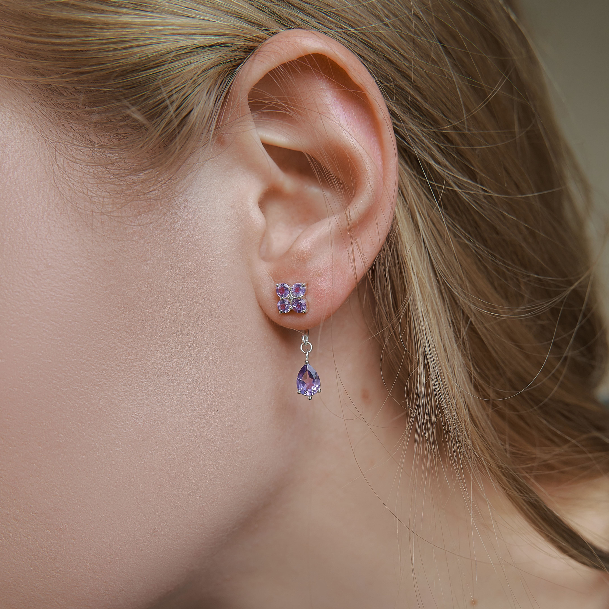 INFANTA Джекет Principessa капля с аметистом