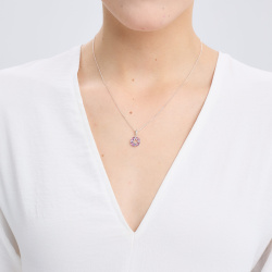 INFANTA Кулон Маркизы Principessa Marchese с аметистами в серебре